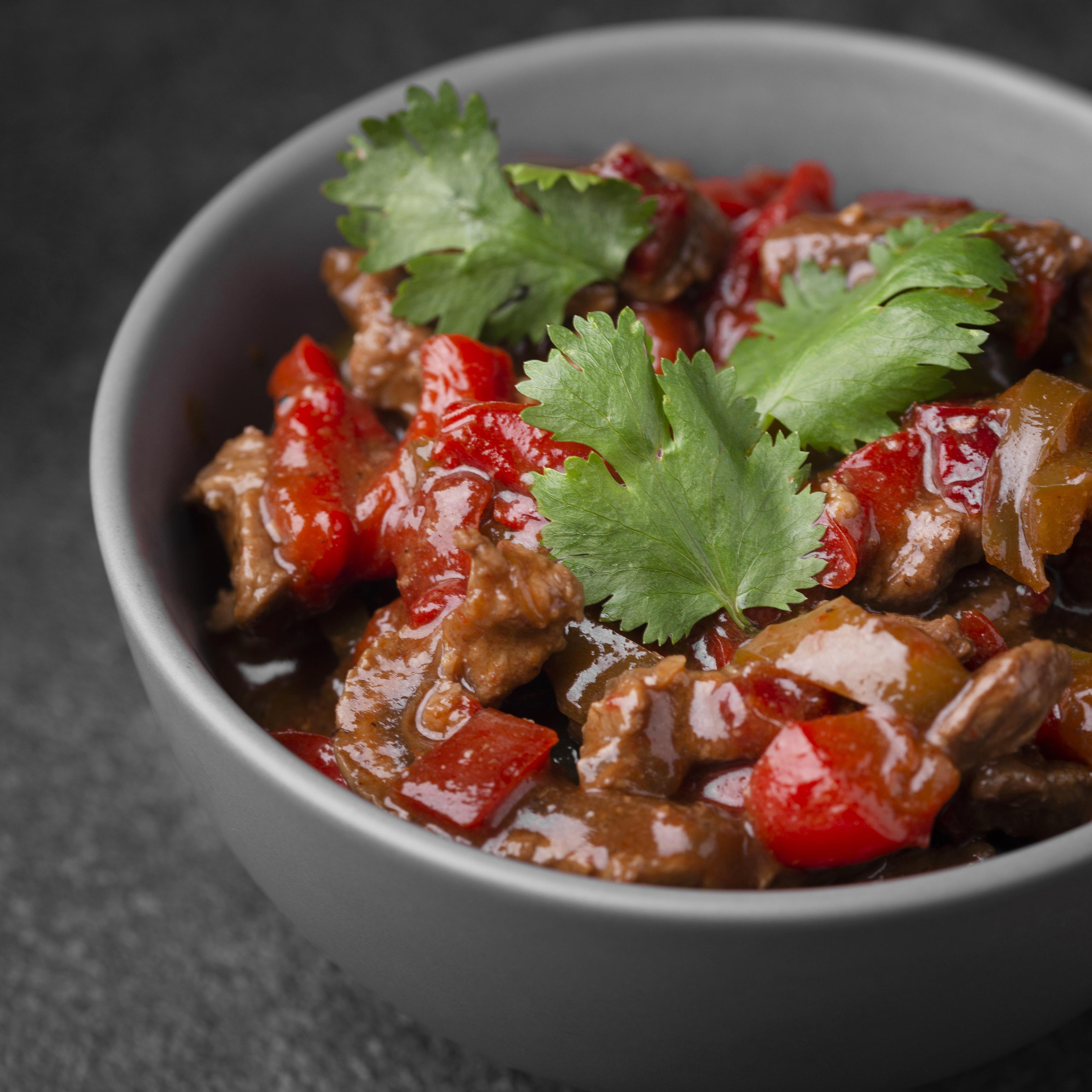 Garlic Chilli Lamb