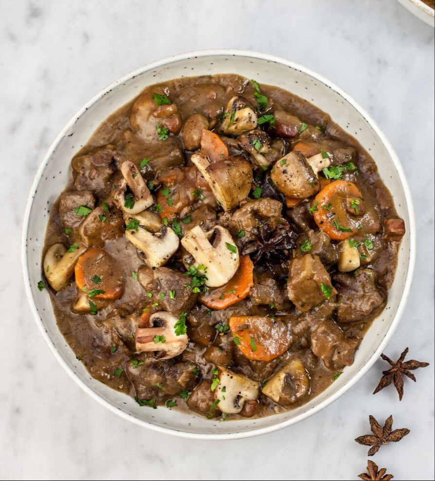 Lamb and Mushroom Balti