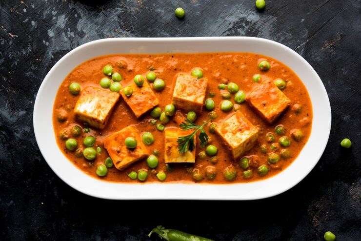 Matar Paneer